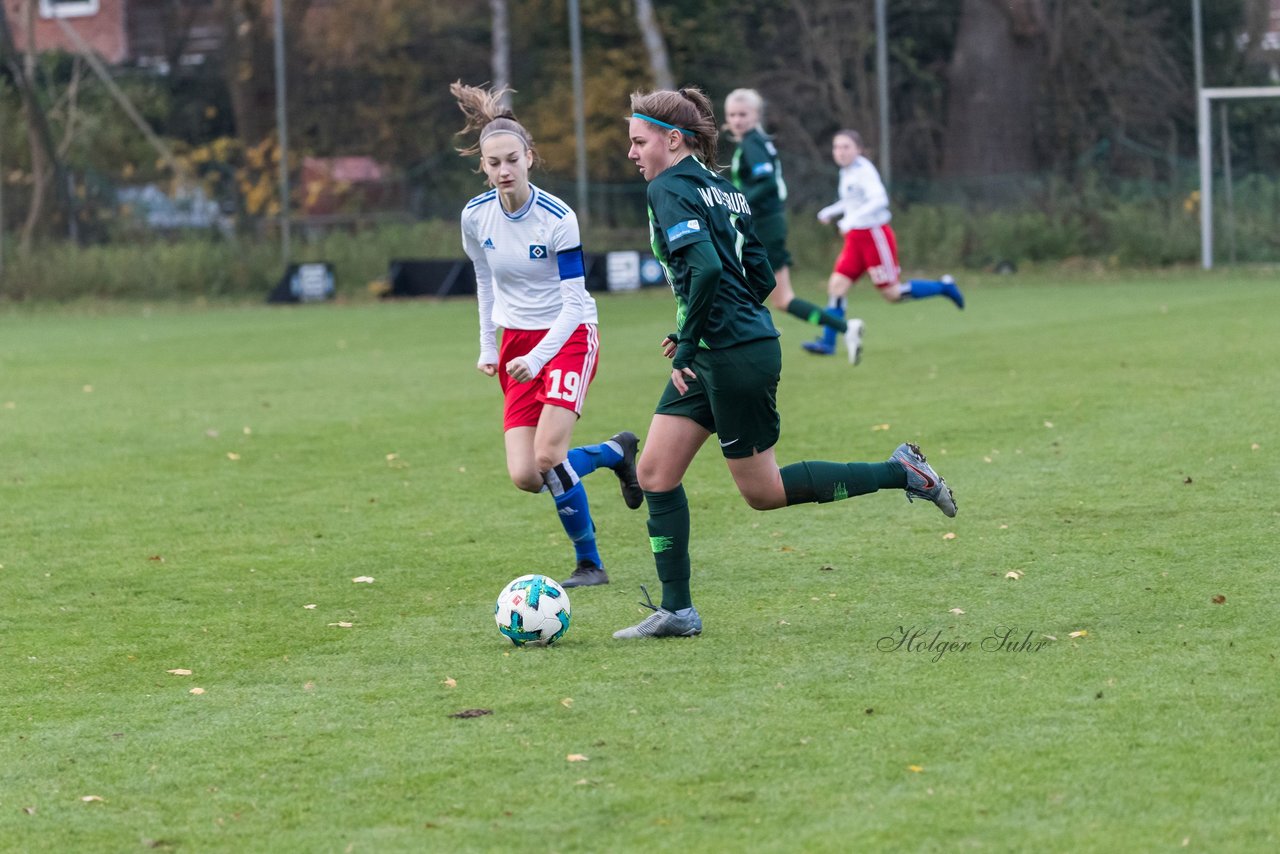 Bild 208 - B-Juniorinnen HSV - VfL Wolfsburg : Ergebnis: 2:1